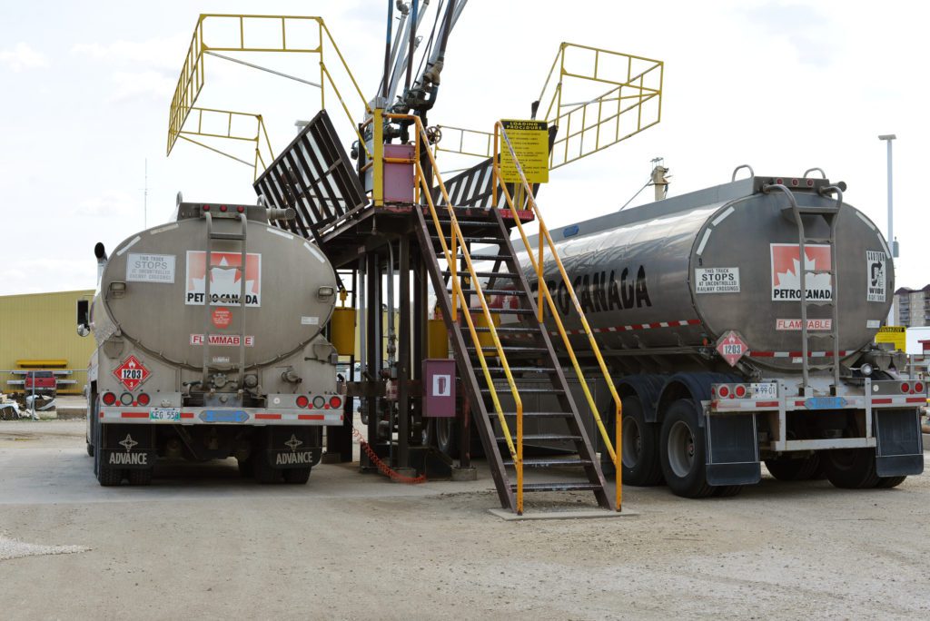 fuel trucks rear Bulk Fuel Delivery